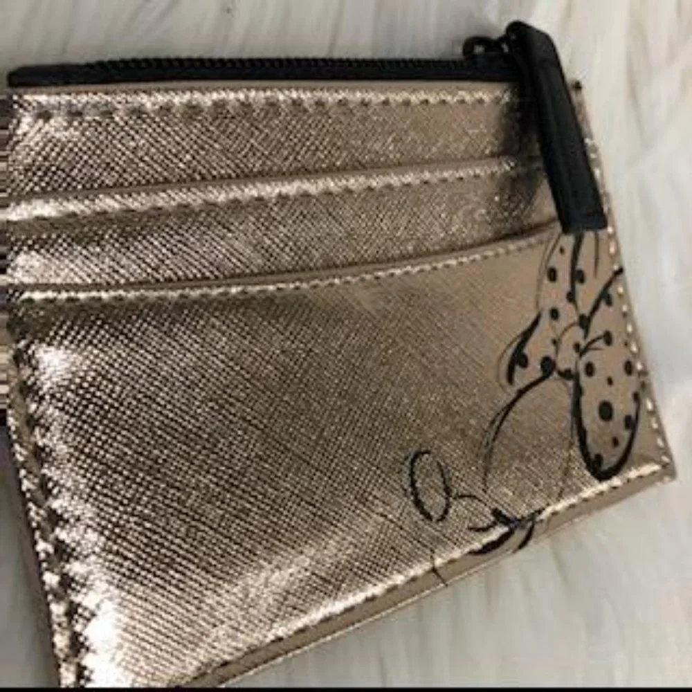Disney Minnie Mouse Matching Wristlet & Card Case Set